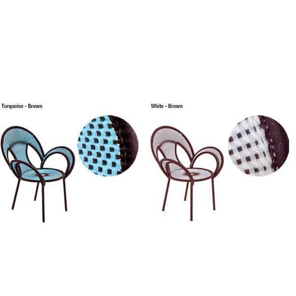 Banjooli Outdoor Dining Chair by Moroso