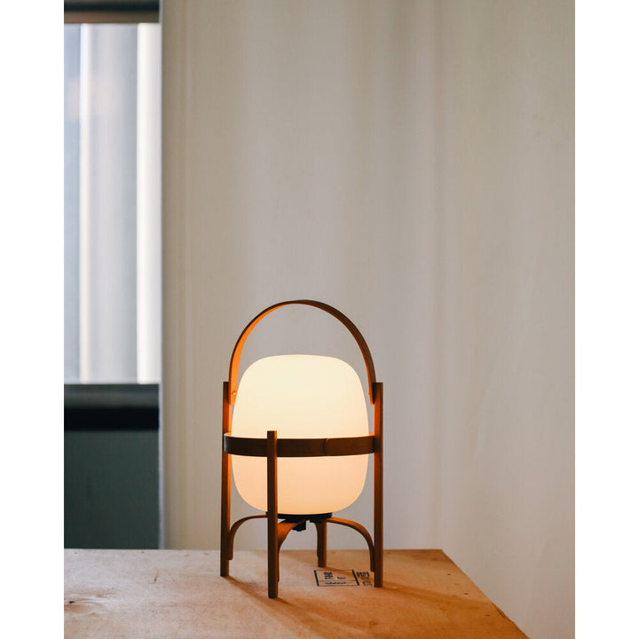 Battery Basket Lamp by Santa & Cole