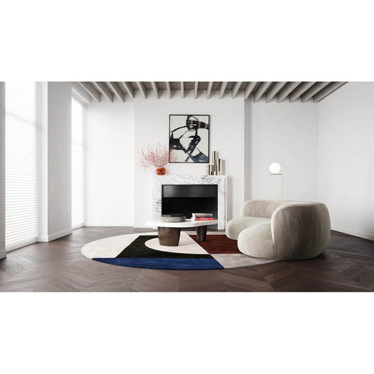 Bauhaus Round Rug by Limited Edition