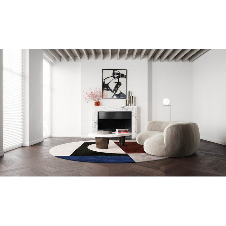 Bauhaus Round Rug by Limited Edition
