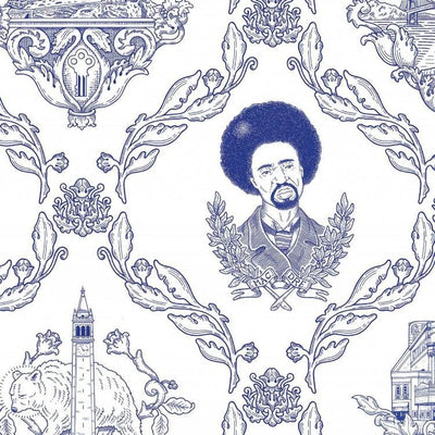 Bay Area Toile Wallpaper by Flavor Paper