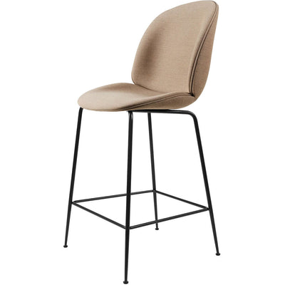 Beetle Counter Chair Fully Upholstered, Conic Base by Gubi