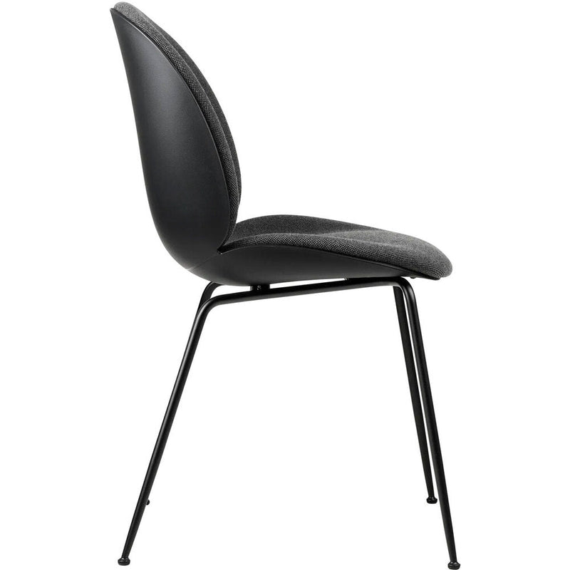 Beetle Dining Chair Front Upholstered, Conic Base by Gubi