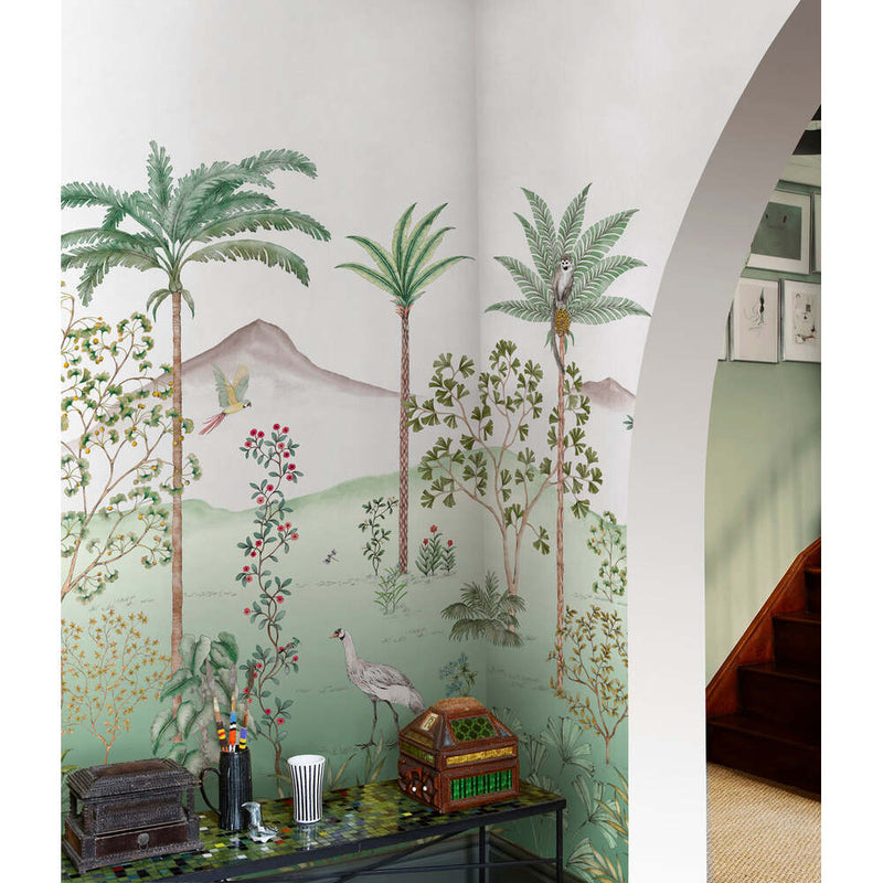 Bespoke Bird Garden Wallpaper by Isidore Leroy - Additional Image - 5