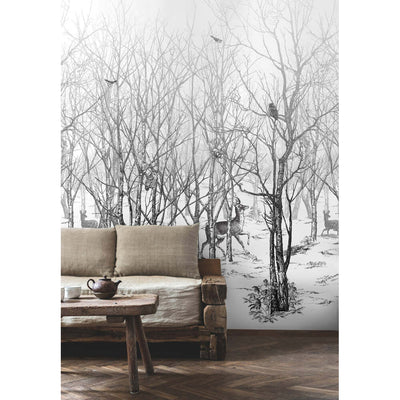 Bespoke Enchanted Forest Wallpaper by Isidore Leroy - Additional Image - 1