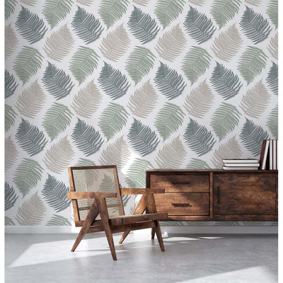 Bespoke Fern Wallpaper by Isidore Leroy - Additional Image - 5