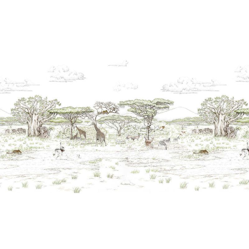 Bespoke Rift Valley Wallpaper by Isidore Leroy - Additional Image - 10