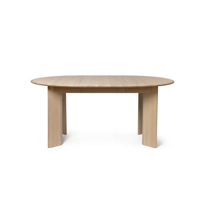Bevel Table - Extendable x 1 White Oiled Beech by Ferm Living