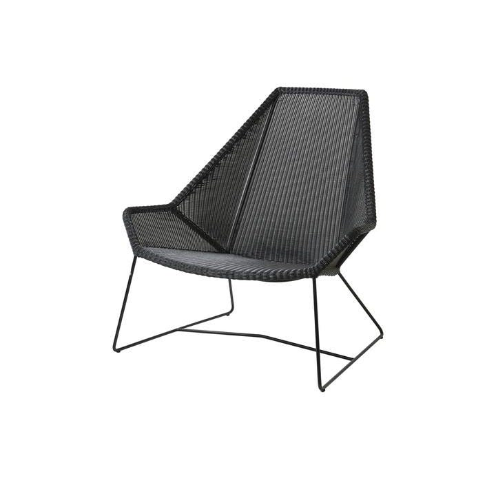 Breeze Highback Outdoor Lounge Chair by Cane-line