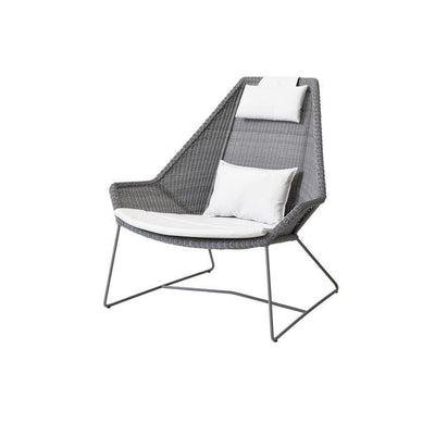 Breeze Highback Outdoor Lounge Chair by Cane-line
