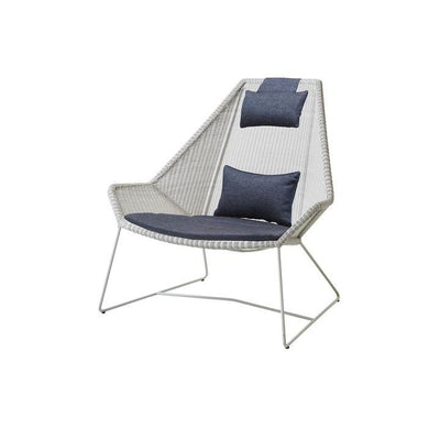 Breeze Highback Outdoor Lounge Chair by Cane-line