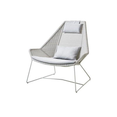 Breeze Highback Outdoor Lounge Chair by Cane-line