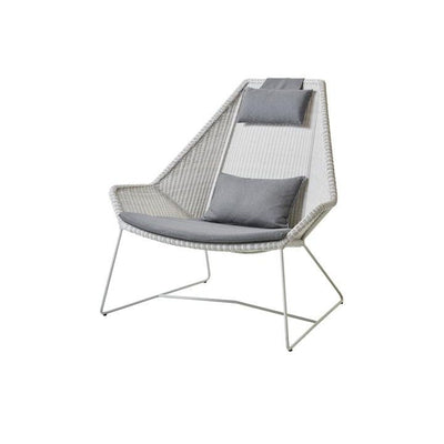 Breeze Highback Outdoor Lounge Chair by Cane-line
