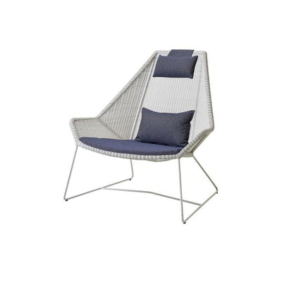 Breeze Highback Outdoor Lounge Chair by Cane-line