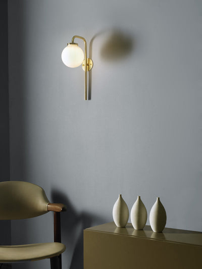 Big Bulb Opal Wall Light by CTO Additional Images - 1