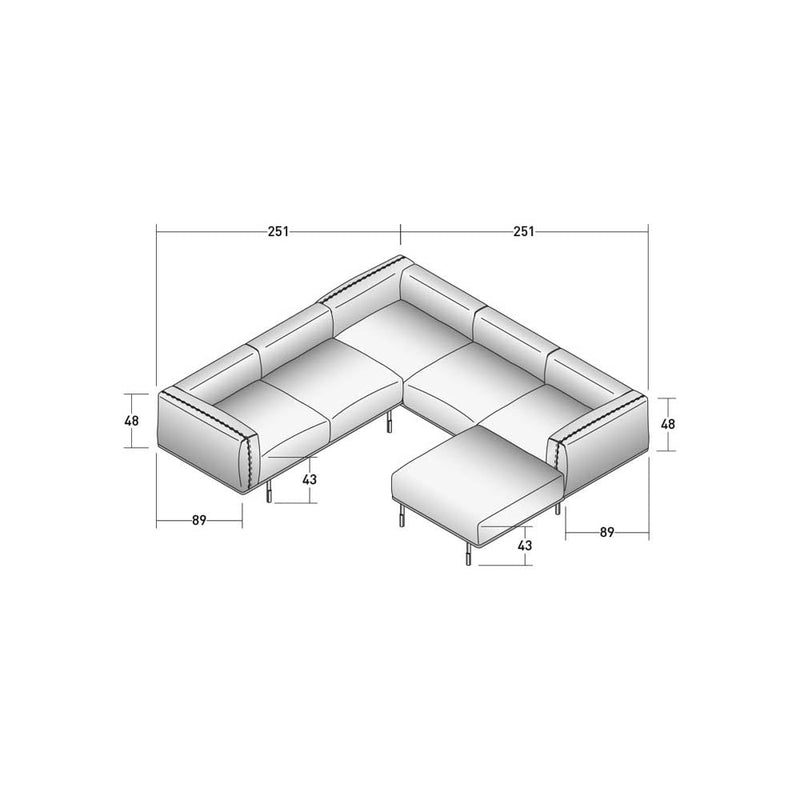 Binario Modular Sofa by Flou Additional Image - 19