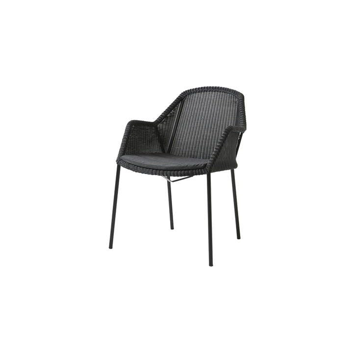 Breeze Outdoor Dining Chair, Stackable, by Cane-line