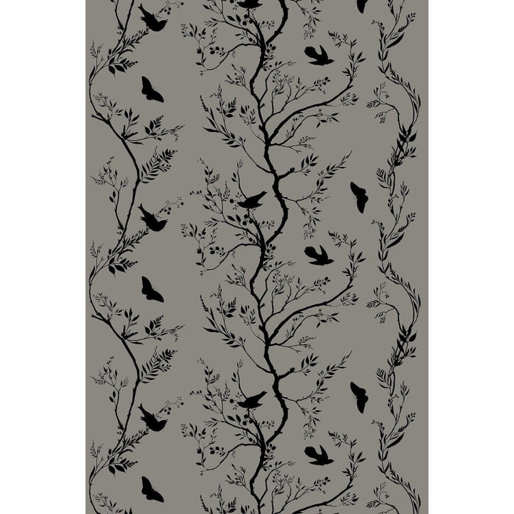 Birdbranch Stripe Velvet Fabric by Timorous Beasties