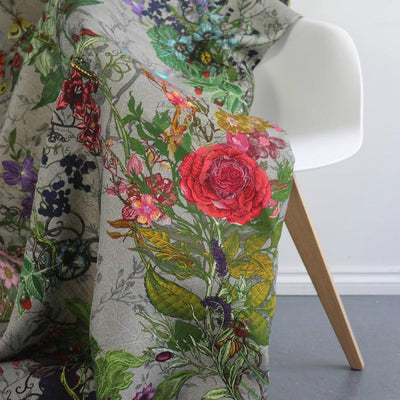 Bloomsbury Garden Fabric by Timorous Beasties