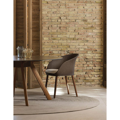 Blum Outdoor Dining Chair with Solid Wood Legs by Expormim - Additional Image 2