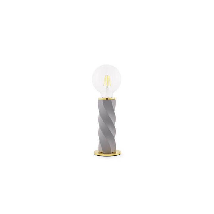 Bon Table Lamp Ø 3.54 x H 6.63.54" EU Metal Grey by Normann Copenhagen