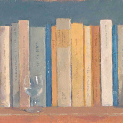 Books and cup Painting by Santa & Cole - Additional Image - 2