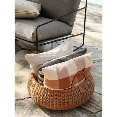 Braided Basket - Low by Ferm Living - Additional Image 1