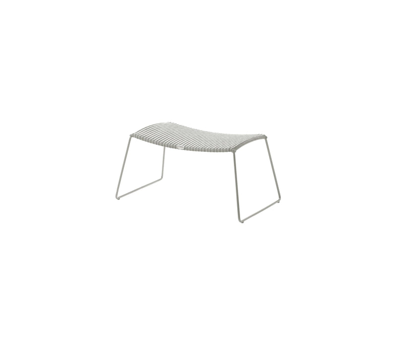 Breeze Outdoor Footstool by Cane-line