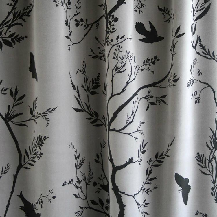 Birdbranch Stripe Velvet Fabric by Timorous Beasties