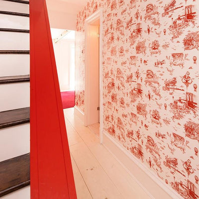 Brooklyn Toile Wallpaper by Flavor Paper