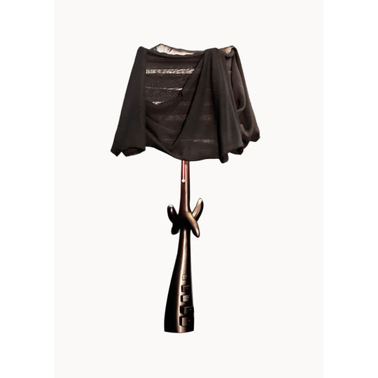 Cajones Black Sculpture-Lamp by Barcelona Design