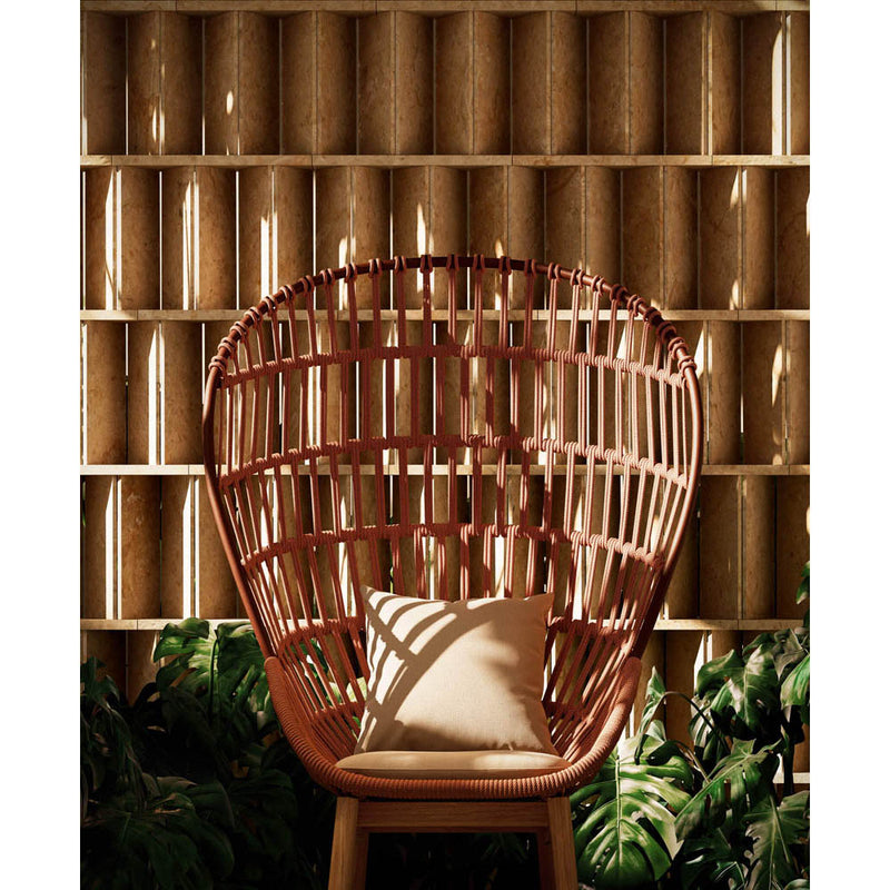 Cala Club Armchair Teak Legs By Kettal Additional Image - 6