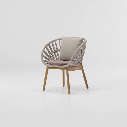 Cala Dining Armchair Teak Legs By Kettal