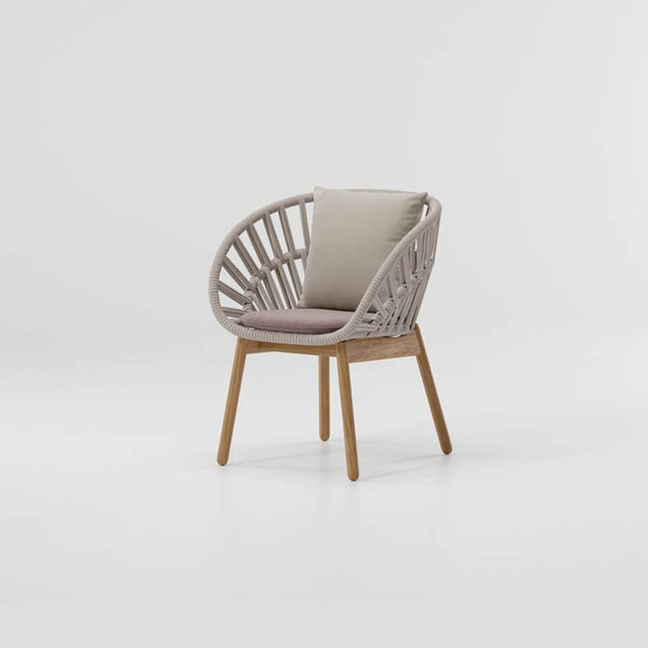 Cala Dining Armchair Teak Legs By Kettal