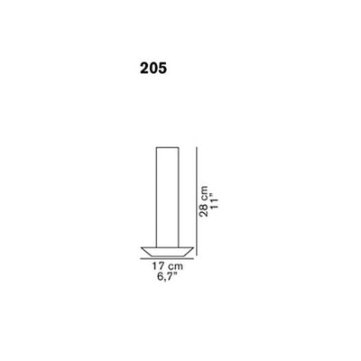 Cand-Led Table Lamp by Oluce Additional Image - 2