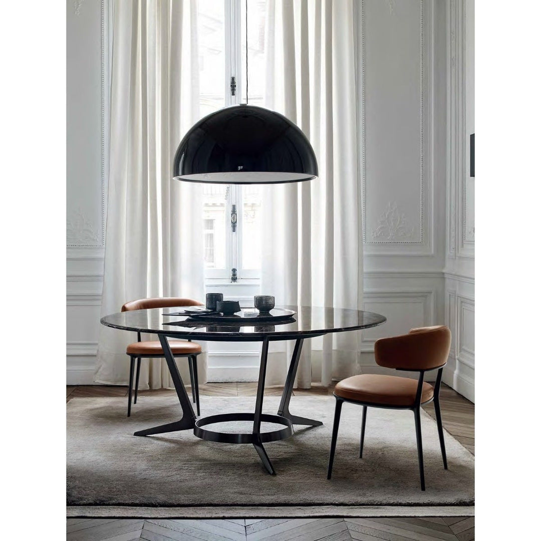 Quick Ship Caratos Dining Chair by Maxalto