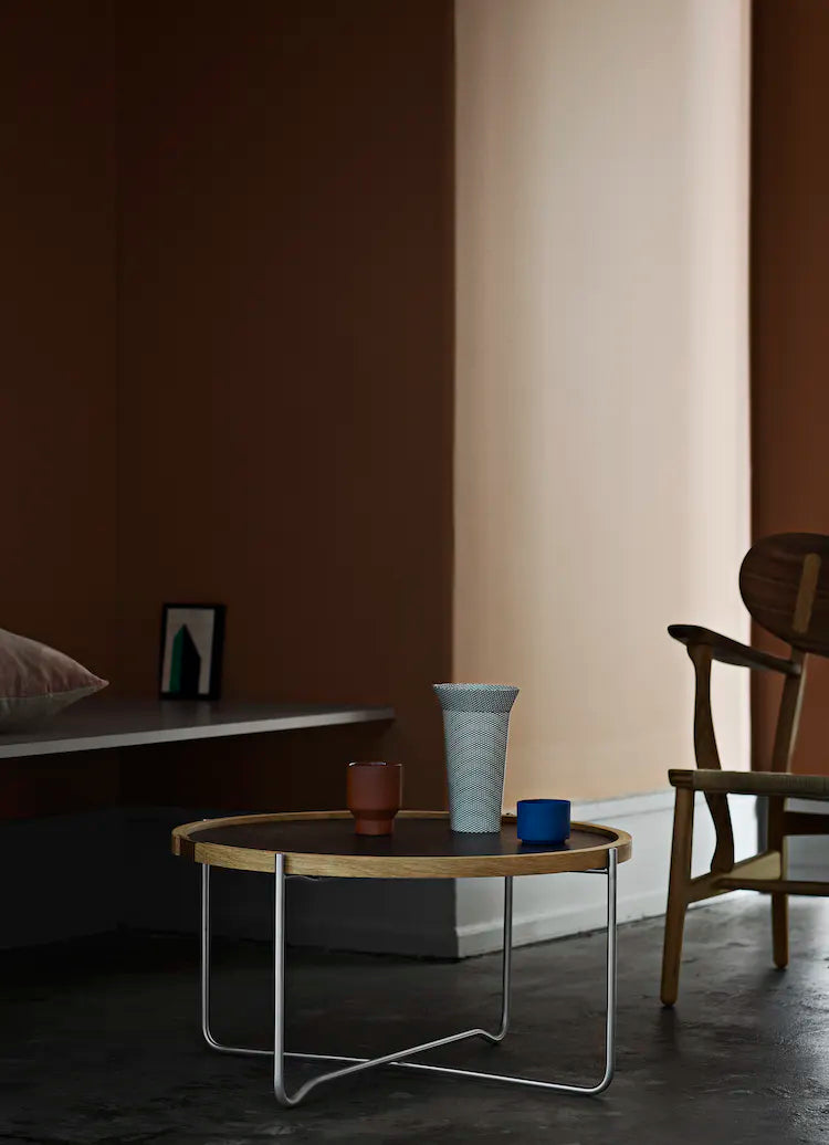 Quick Ship CH417 Tray Table by Carl Hansen & Son