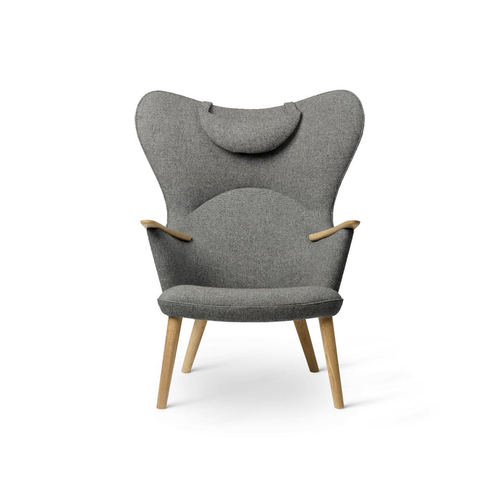 CH78 Mama Bear Lounge Chair With Neck Pillow by Carl Hansen & Son