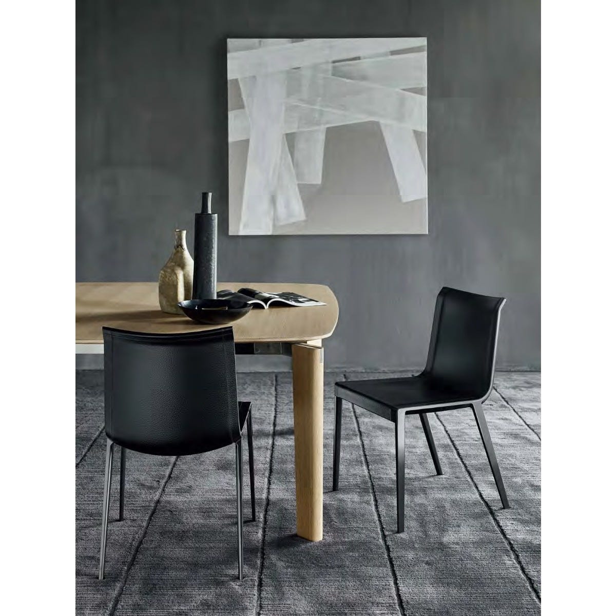 Quick Ship Charlotte Dining Chair by B&B Italia