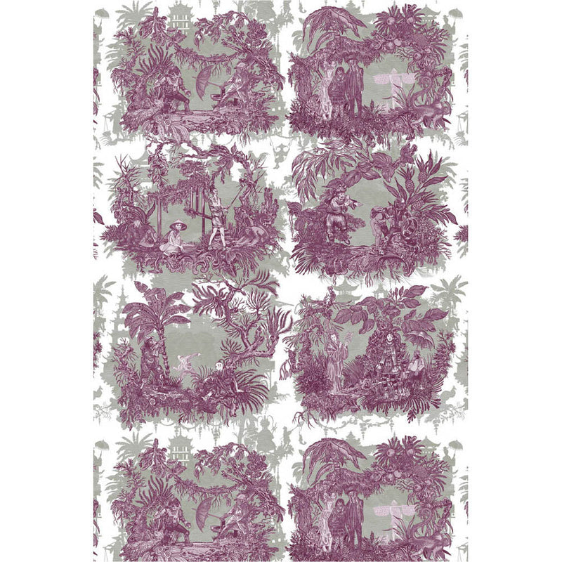 Chinoiserie Toile Wallpaper by Timorous Beasties - Additional Image 5
