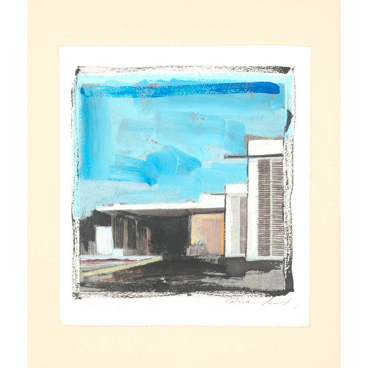 Coderch and the blue sky Painting by Santa & Cole