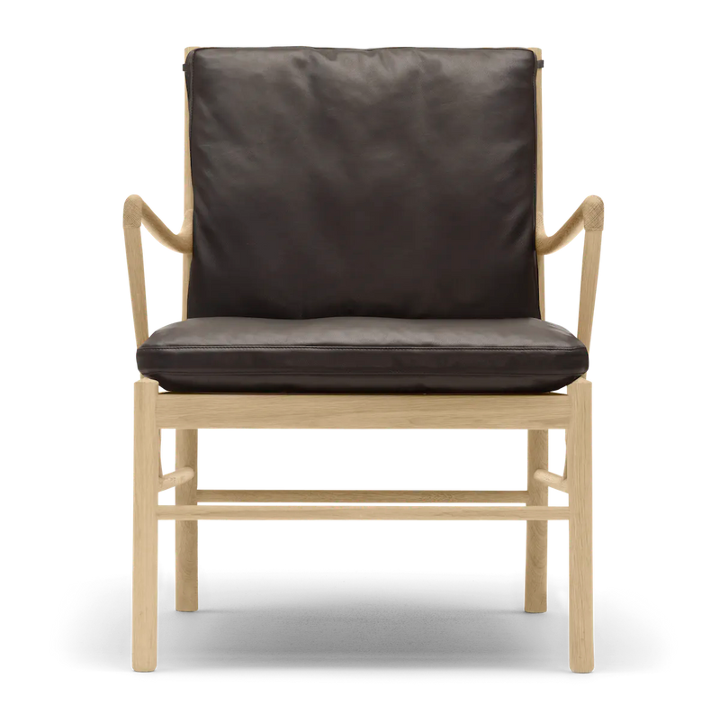 Quick Ship OW149 Colonial Lounge Chair by Carl Hansen & Son