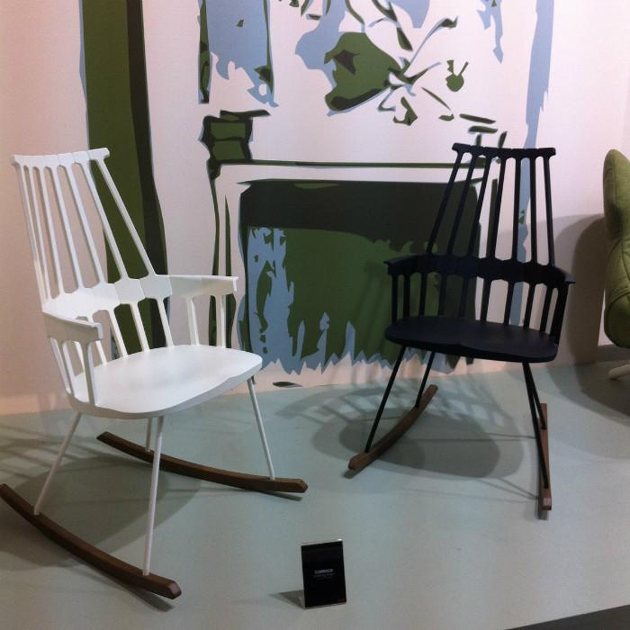 Kartell Comback by Patricia Urquiola White & Oak Chair