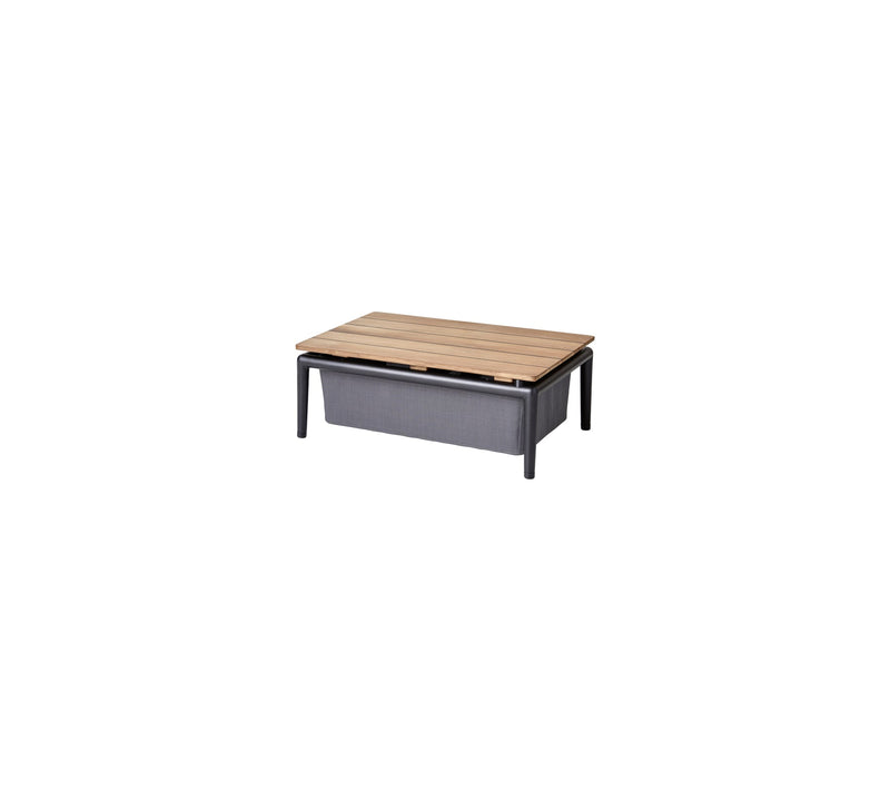 Conic Outdoor Box Table 29.13x20.47 Inch by Cane-line