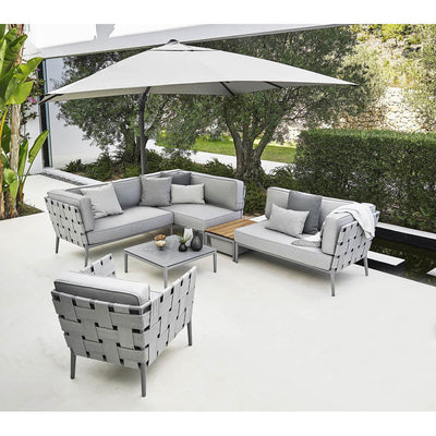 Conic Lounge Splitted Sofa by Cane-line Additional Image - 3