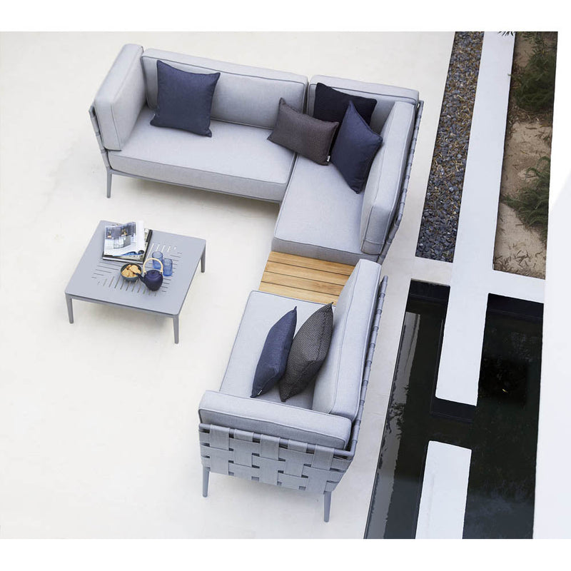 Conic Lounge Splitted Sofa by Cane-line Additional Image - 4