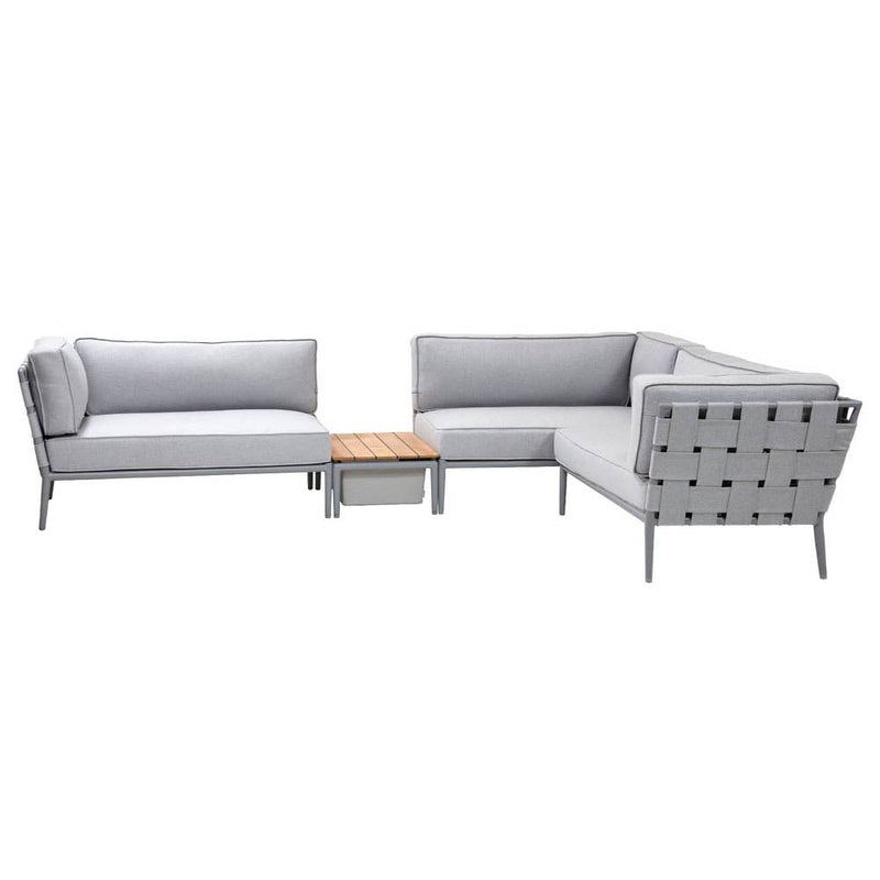 Conic Lounge Splitted Sofa by Cane-line