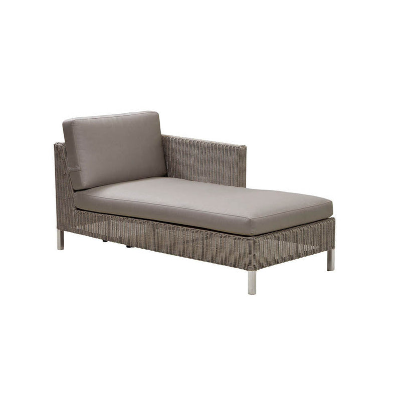 Connect Chaise Lounge Module Sofa by Cane-line Additional Image - 1