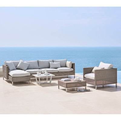 Connect Chaise Lounge Module Sofa by Cane-line Additional Image - 6