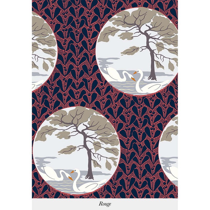 Corot Ponds Wallpaper by Isidore Leroy - Additional Image - 9